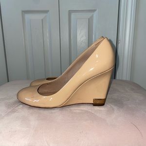 Tory Burch Patent Leather Wedges sz7